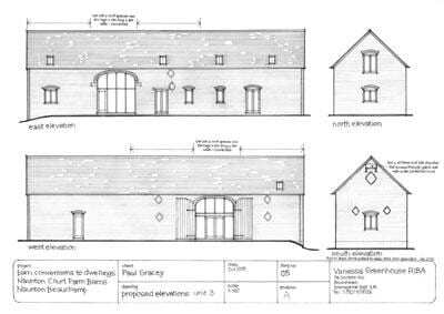 Barn conversions at Naunton Court, Naunton Beauchamp Image