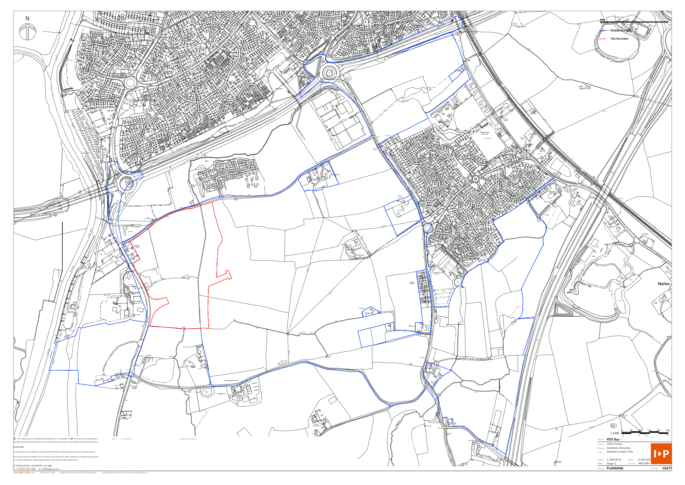 Phase 1b specific location plan